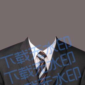 证件照西装模板