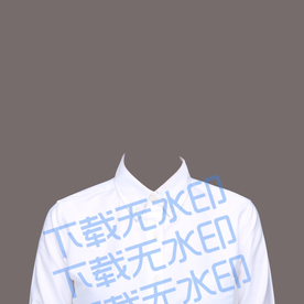 女衬衫证件照模板