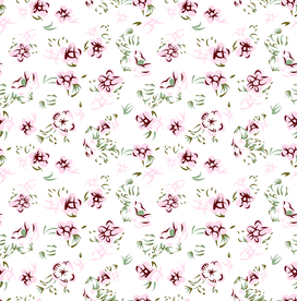 大牌抽象碎花花卉