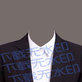 西装证件照模板