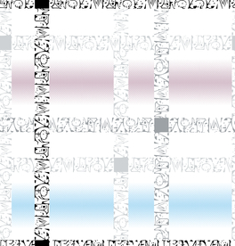 大牌精美效果字母格子