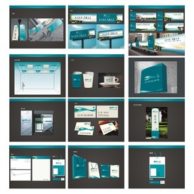 高端绿色生态地产VI设计提案