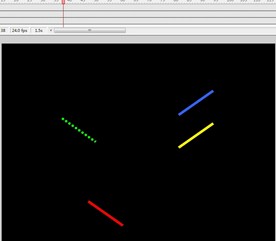 激光发射效果特效素材