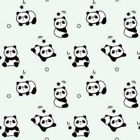 卡通熊猫