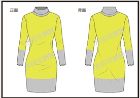 服装设计连衣裙