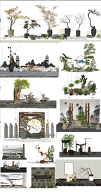 枯树枯枝景观小品