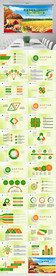 水稻五常有机大米PPT模板农业