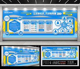 党建文化墙 党建文化