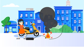 电瓶车充电事故