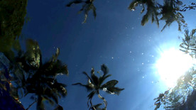 水下的天空视图