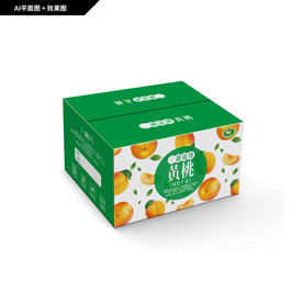 三湖黄桃包装箱 三湖黄桃 黄桃