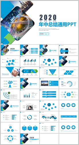 年中工作总结PPT
