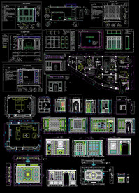 家居装饰整木柜子图