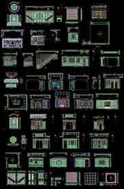 欧式家居整木护墙图