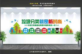 垃圾分类文化墙