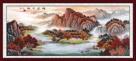 山水画国画山水画