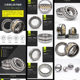 三类调心滚子轴承淘宝详情页模板