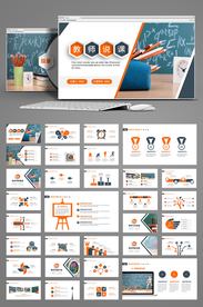 教师说课通用PPT模板教育