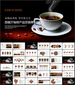 西餐厅咖啡产品介绍下午茶咖啡厅