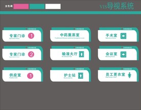 医院导视系统设计案例