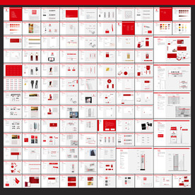 银行VI 银行导视