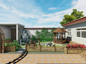 庭院花园效果图