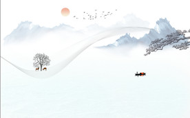 新中式电视背景墙