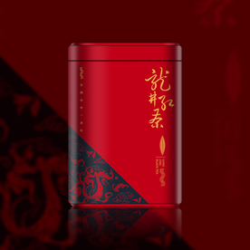 龙井红茶-小方罐 包装设计