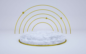 简约C4D电商背景