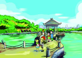 暨南大学珠海分校校园美好时光