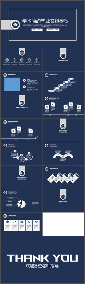 毕业答辩PPT模板