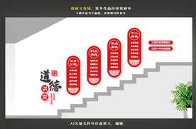 道德讲堂文化墙