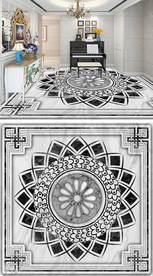 经典大理石纹理地毯地拼花地画