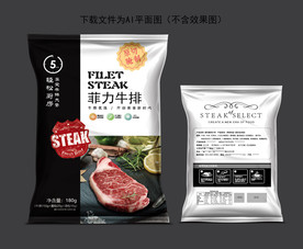 牛排包装
