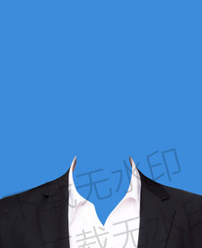 女生证件照西装