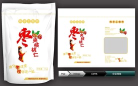 枣夹核桃仁(展开图)