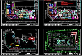 大型超市设计图纸