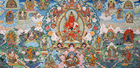 药师佛 唐卡 藏传佛教