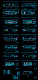 酒店弱电CAD平面图