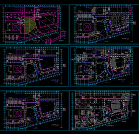 综合办公楼弱电平面图