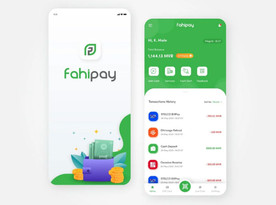 金融支付类app小程序启动页和