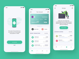 xd金融财务手机APP小程序界