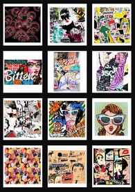 杂志海报人物头像图片