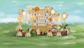 户外展示区效果图