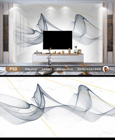 烟雾装饰背景墙