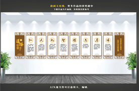 道德讲堂文化墙