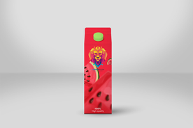 果汁纸盒包装样机