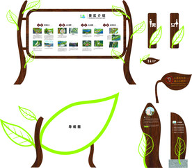公园标识牌