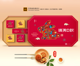 月饼包装 月饼礼盒