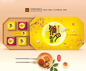 月饼包装 月饼礼盒